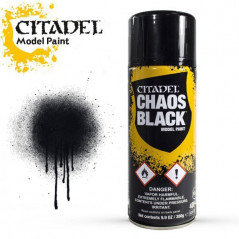 Peinture Spray Aerosol Chaos Black