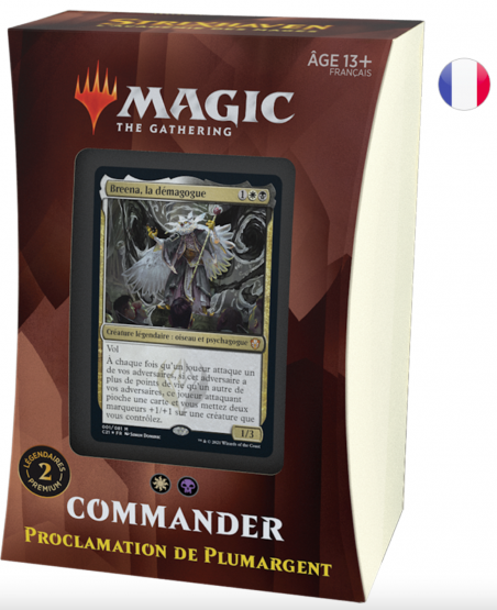 Magic The Gathering - Commander  PROCLAMATION DE PLUMARGENT - Strixhaven
