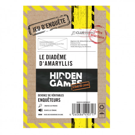 Hidden Games n°2 : Le Diademe d'Amaryllis