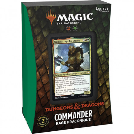 Magic The Gathering - D&D Forgotten Realms - Commander - Rage Draconique