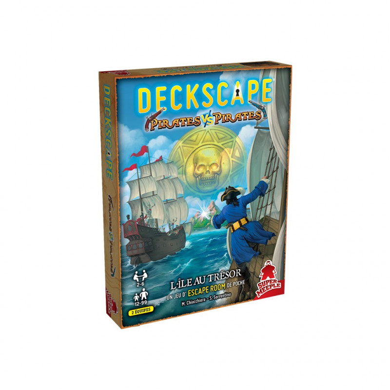 Deckscape - Equipage vs Equipage : L'île au Tresor