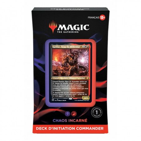 Magic The Gathering : Commander d'initiation - Chaos incarné