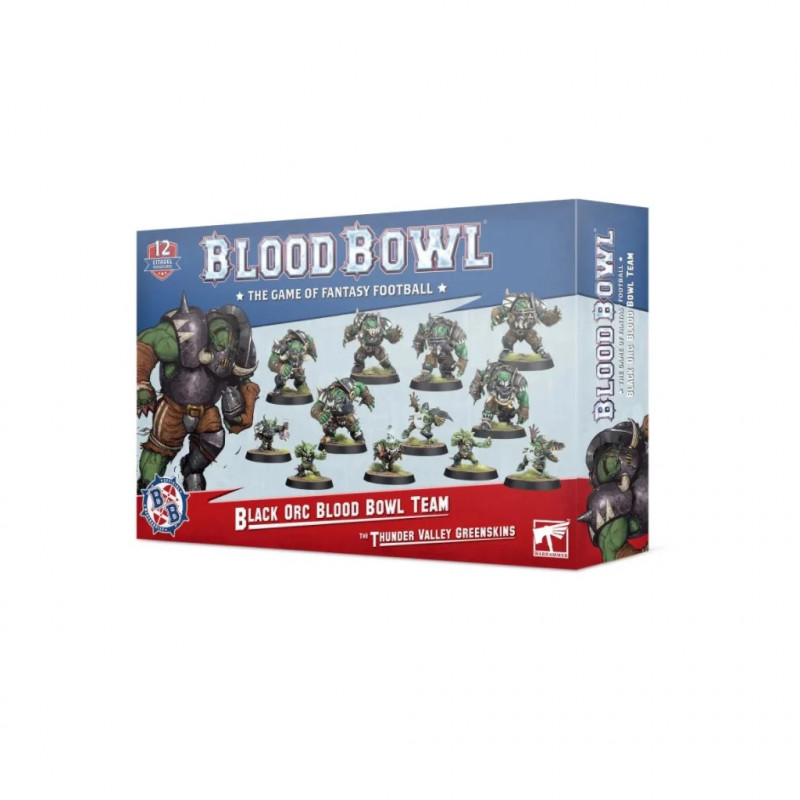 Blood Bowl : Black Orcs Team - The Thunder Valley Greenskins
