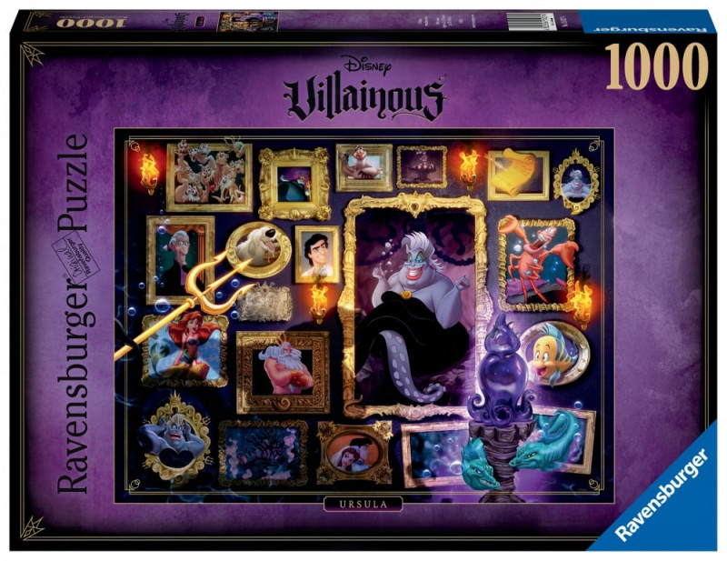 Puzzle Disney Villainous : Ursula 1000 Pièces