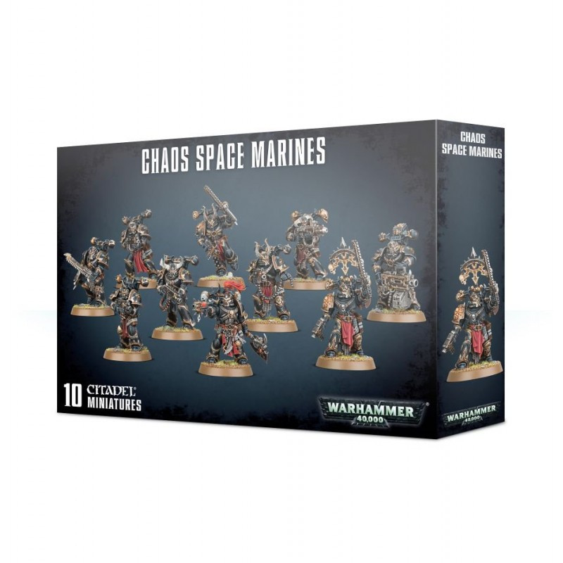 Warhammer 40K : Chaos space marines