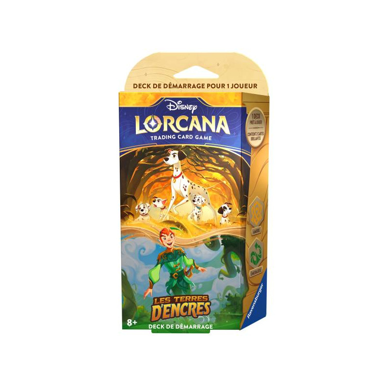 Disney Lorcana TCG - Chapitre 3 - Deck de démarrage - Pongo et Peter Pan
