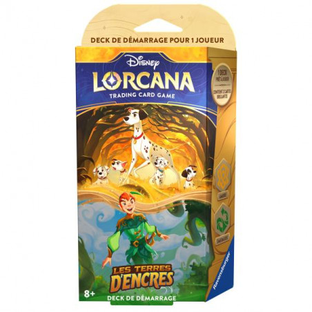 Disney Lorcana TCG - Chapitre 3 - Deck de démarrage - Pongo et Peter Pan