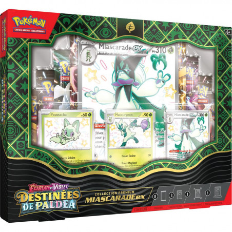 Pokémon EV4.5 Destinées de Paldea - Coffret Premium EX - Miascarade