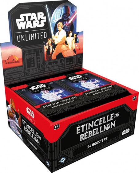 Star Wars : Unlimited - Étincelle de rébellion - Pack 24 Boosters